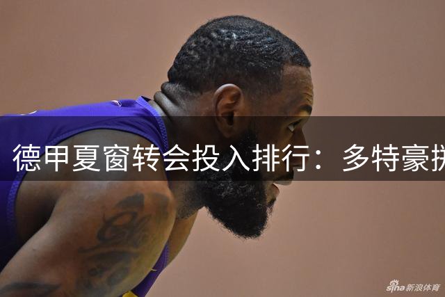 德甲夏窗转会投入排行：多特豪掷过亿居首 沙尔克支出最少